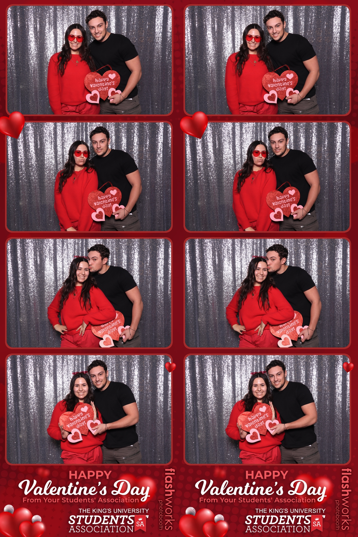 King's University Students' Association Valentine's Day Photo Booth | View more photos from the event at gallery.flashworksphotobooth.com/u/FlashworksPhotoboothInc/Kings-University-Students-Association-Valentines-Day-Photo-Booth