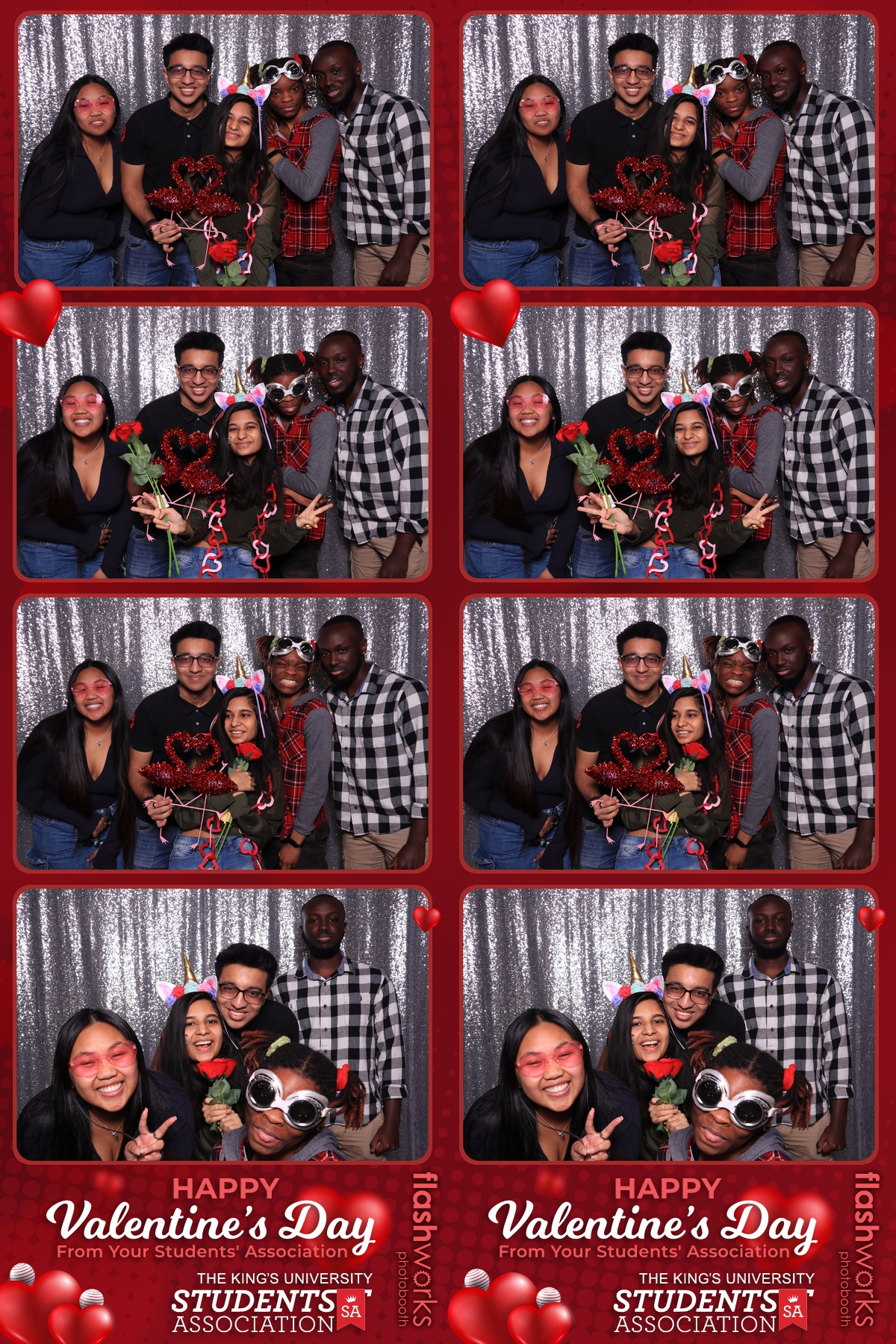 King's University Students' Association Valentine's Day Photo Booth | View more photos from the event at gallery.flashworksphotobooth.com/u/FlashworksPhotoboothInc/Kings-University-Students-Association-Valentines-Day-Photo-Booth