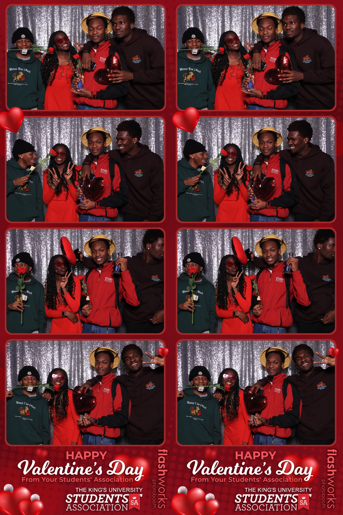 King's University Students' Association Valentine's Day Photo Booth | View more photos from the event at gallery.flashworksphotobooth.com/u/FlashworksPhotoboothInc/Kings-University-Students-Association-Valentines-Day-Photo-Booth