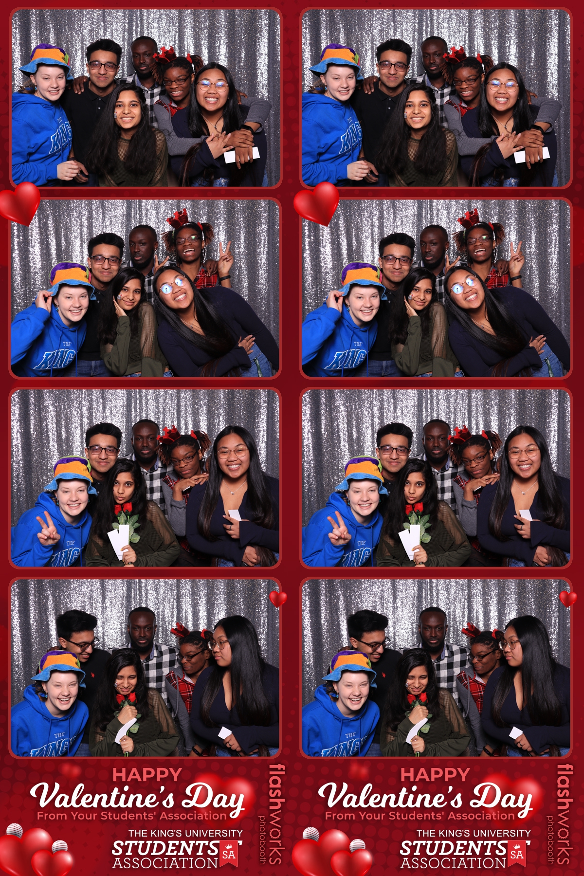 King's University Students' Association Valentine's Day Photo Booth | View more photos from the event at gallery.flashworksphotobooth.com/u/FlashworksPhotoboothInc/Kings-University-Students-Association-Valentines-Day-Photo-Booth