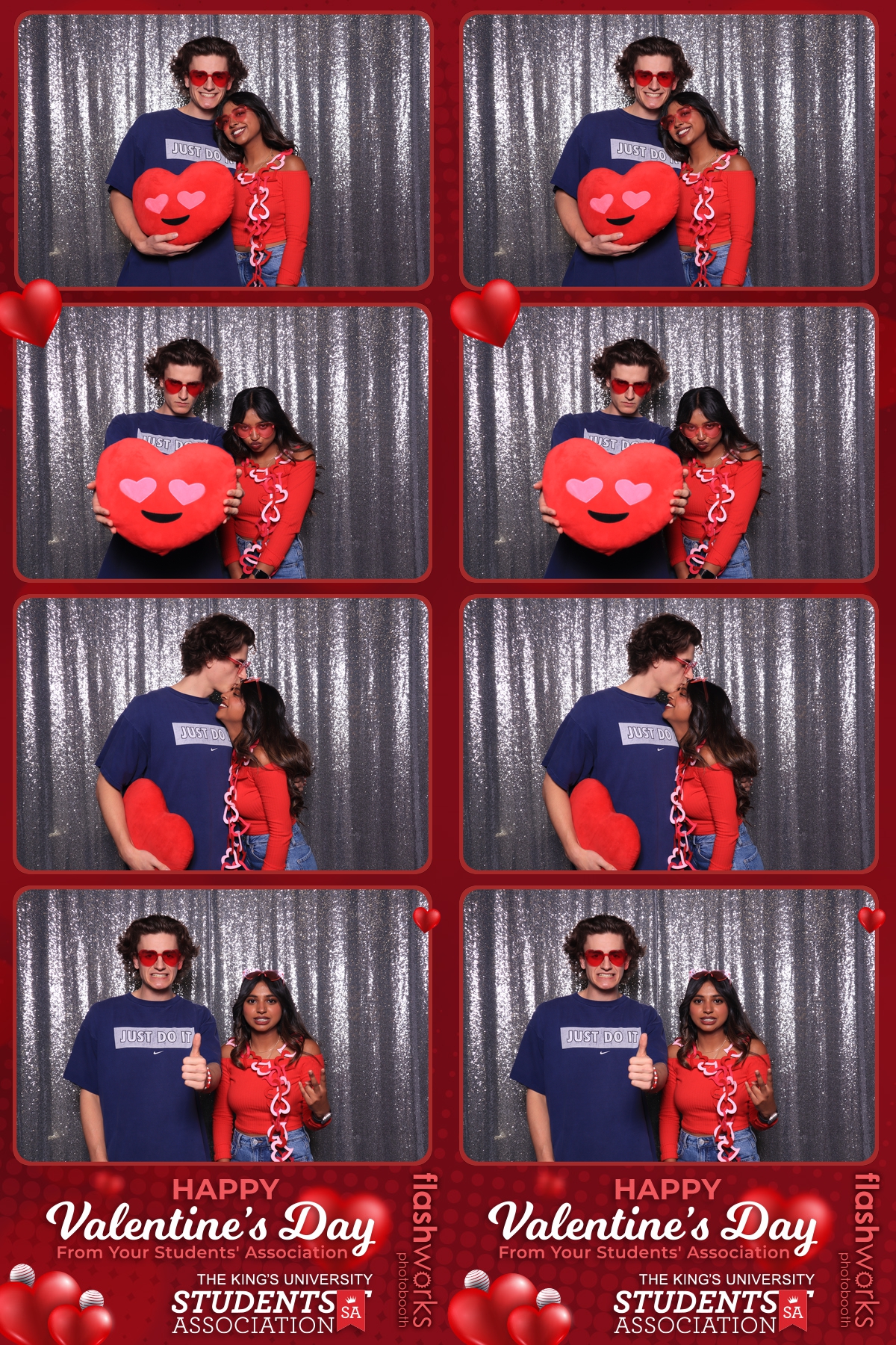 King's University Students' Association Valentine's Day Photo Booth | View more photos from the event at gallery.flashworksphotobooth.com/u/FlashworksPhotoboothInc/Kings-University-Students-Association-Valentines-Day-Photo-Booth