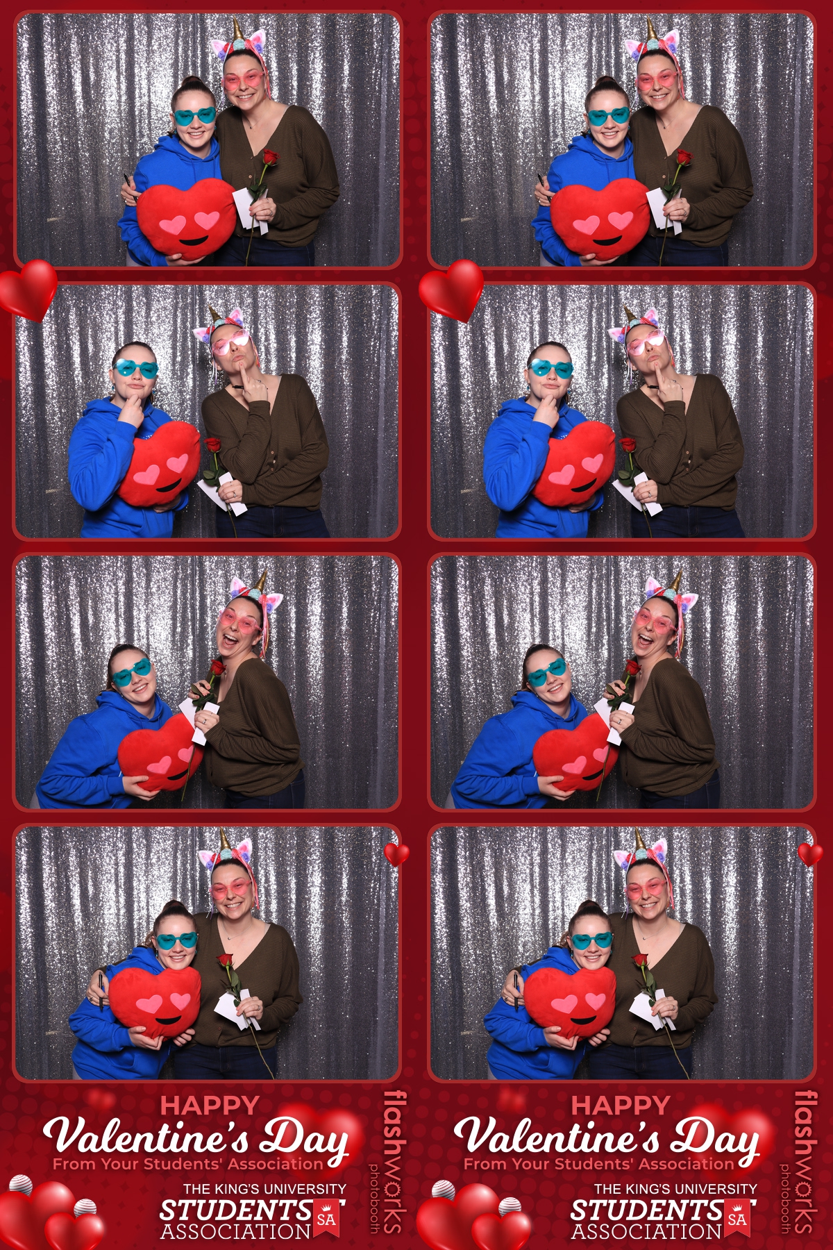 King's University Students' Association Valentine's Day Photo Booth | View more photos from the event at gallery.flashworksphotobooth.com/u/FlashworksPhotoboothInc/Kings-University-Students-Association-Valentines-Day-Photo-Booth