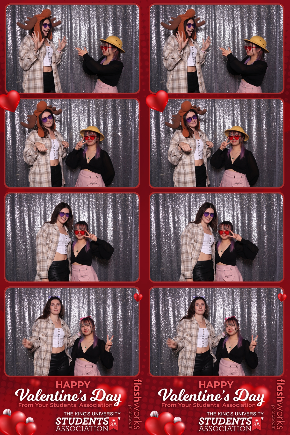 King's University Students' Association Valentine's Day Photo Booth | View more photos from the event at gallery.flashworksphotobooth.com/u/FlashworksPhotoboothInc/Kings-University-Students-Association-Valentines-Day-Photo-Booth