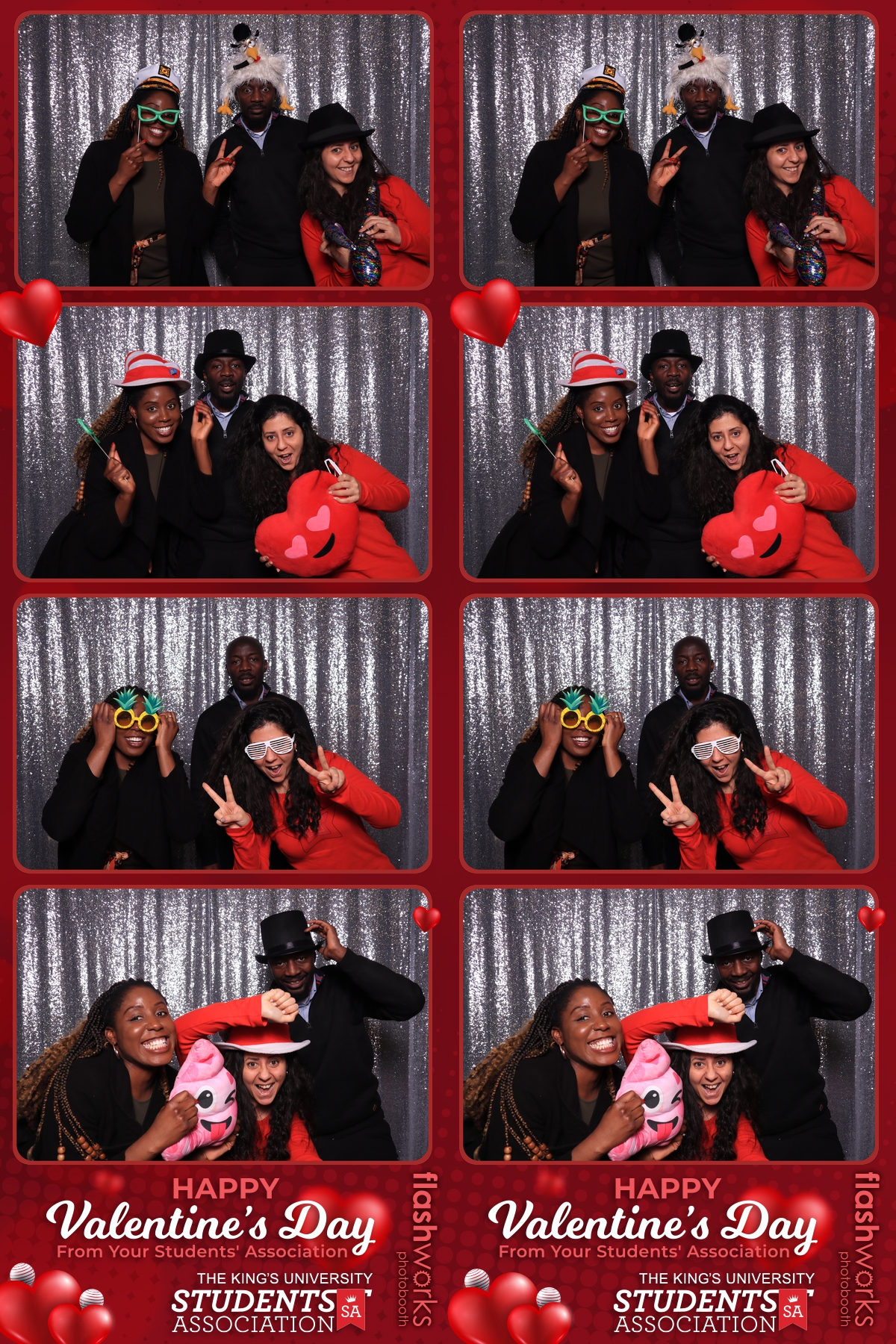 King's University Students' Association Valentine's Day Photo Booth | View more photos from the event at gallery.flashworksphotobooth.com/u/FlashworksPhotoboothInc/Kings-University-Students-Association-Valentines-Day-Photo-Booth
