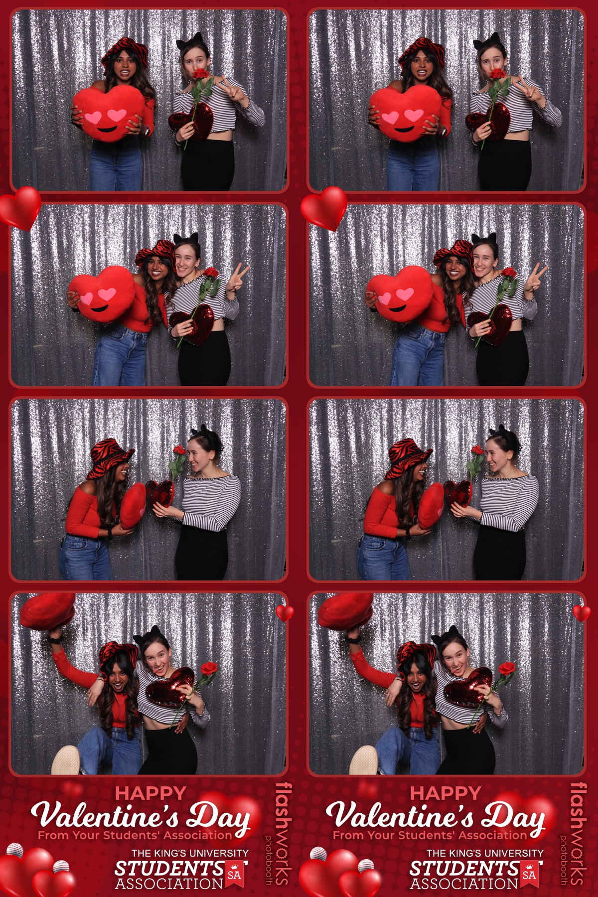 King's University Students' Association Valentine's Day Photo Booth | View more photos from the event at gallery.flashworksphotobooth.com/u/FlashworksPhotoboothInc/Kings-University-Students-Association-Valentines-Day-Photo-Booth