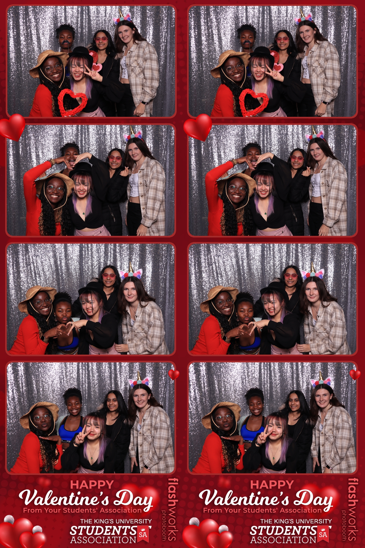 King's University Students' Association Valentine's Day Photo Booth | View more photos from the event at gallery.flashworksphotobooth.com/u/FlashworksPhotoboothInc/Kings-University-Students-Association-Valentines-Day-Photo-Booth