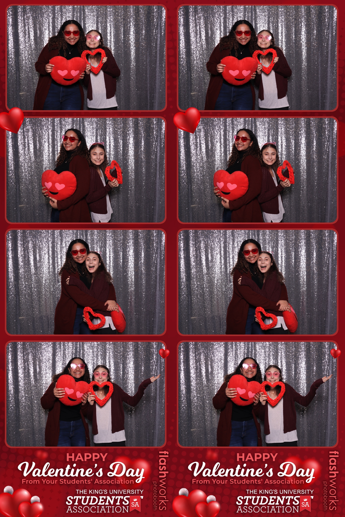 King's University Students' Association Valentine's Day Photo Booth | View more photos from the event at gallery.flashworksphotobooth.com/u/FlashworksPhotoboothInc/Kings-University-Students-Association-Valentines-Day-Photo-Booth