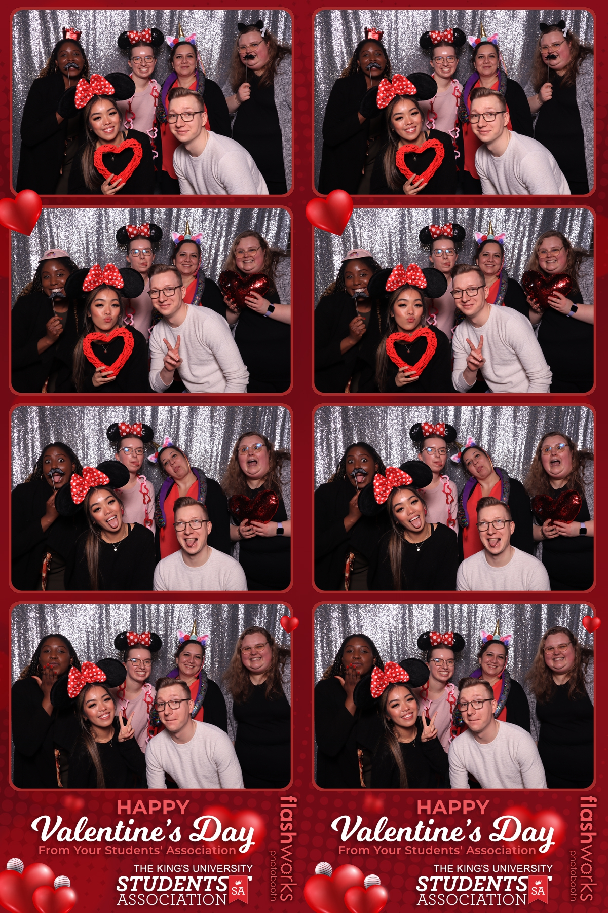 King's University Students' Association Valentine's Day Photo Booth | View more photos from the event at gallery.flashworksphotobooth.com/u/FlashworksPhotoboothInc/Kings-University-Students-Association-Valentines-Day-Photo-Booth