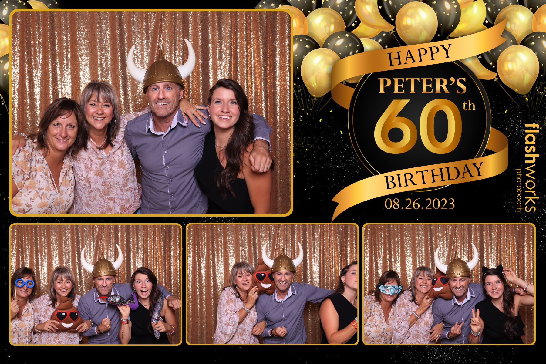 Peter's 60th Birthday | View more photos from the event at gallery.flashworksphotobooth.com/u/FlashworksPhotoboothInc/Peters-60th-Birthday
