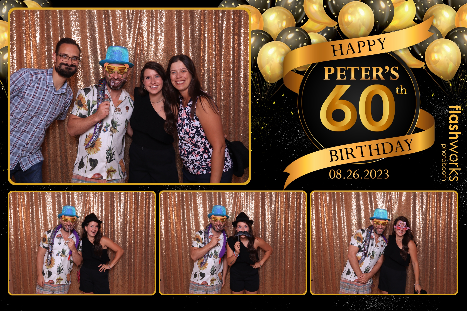 Peter's 60th Birthday | View more photos from the event at gallery.flashworksphotobooth.com/u/FlashworksPhotoboothInc/Peters-60th-Birthday