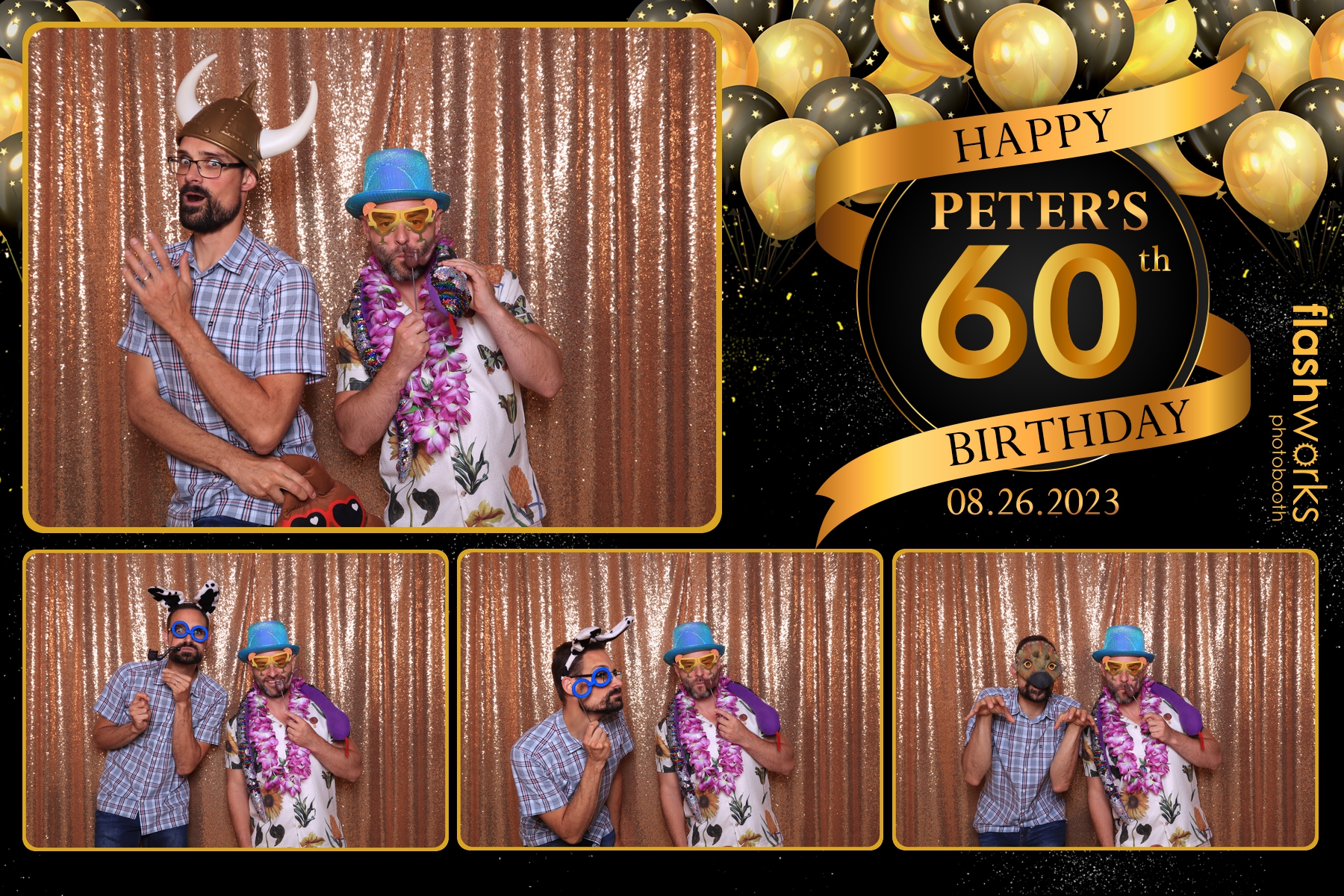 Peter's 60th Birthday | View more photos from the event at gallery.flashworksphotobooth.com/u/FlashworksPhotoboothInc/Peters-60th-Birthday