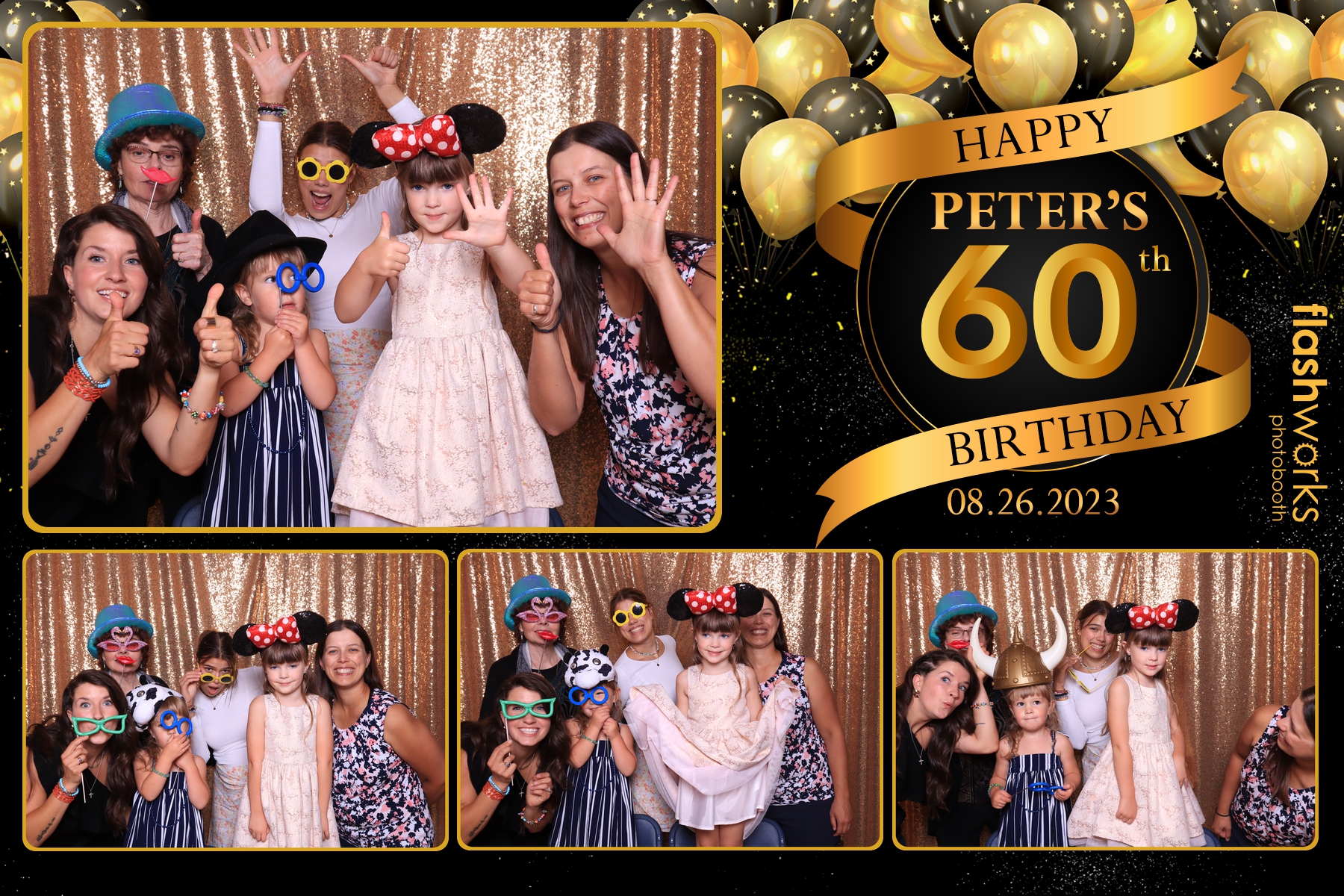 Peter's 60th Birthday | View more photos from the event at gallery.flashworksphotobooth.com/u/FlashworksPhotoboothInc/Peters-60th-Birthday