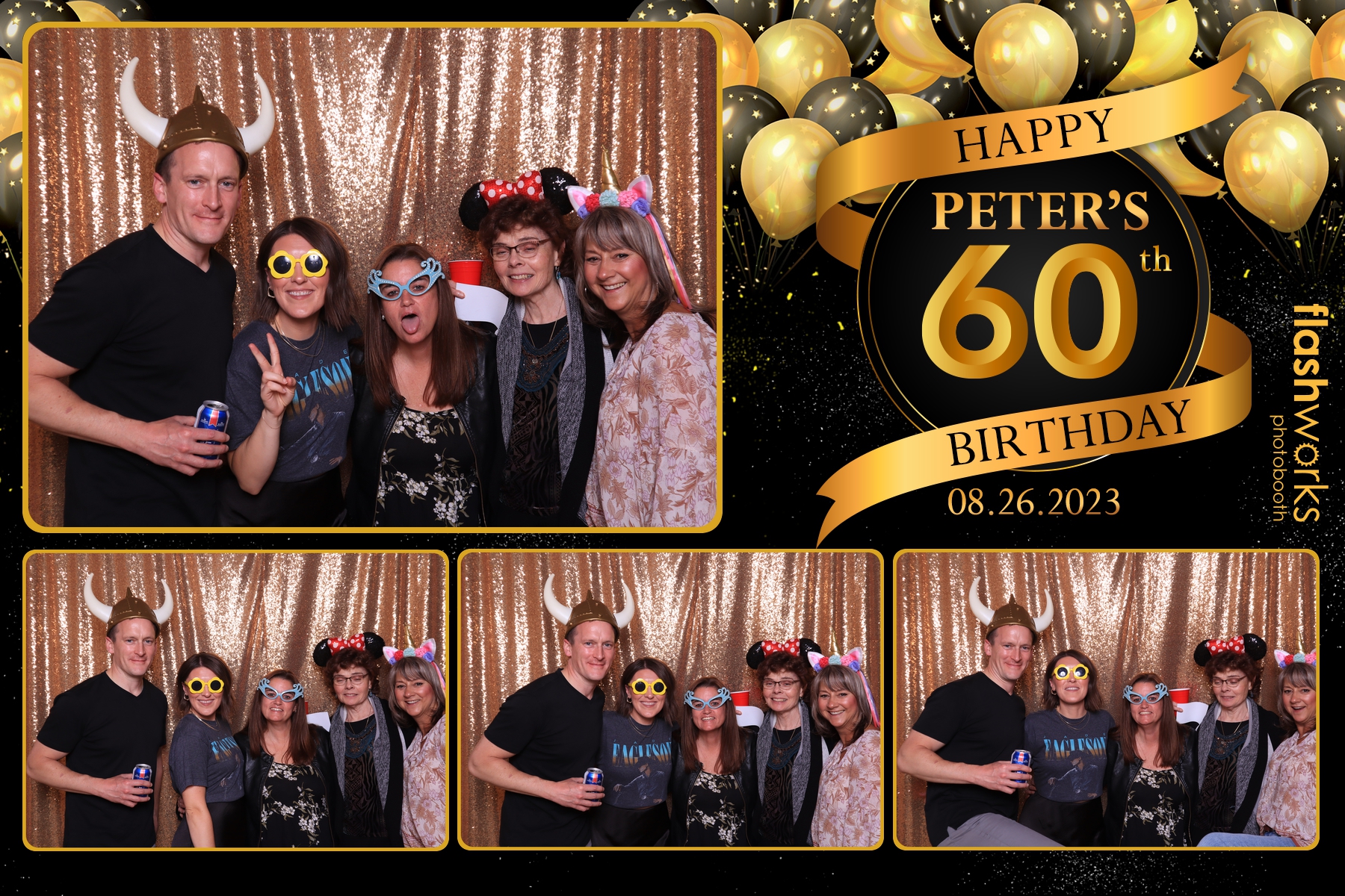 Peter's 60th Birthday | View more photos from the event at gallery.flashworksphotobooth.com/u/FlashworksPhotoboothInc/Peters-60th-Birthday