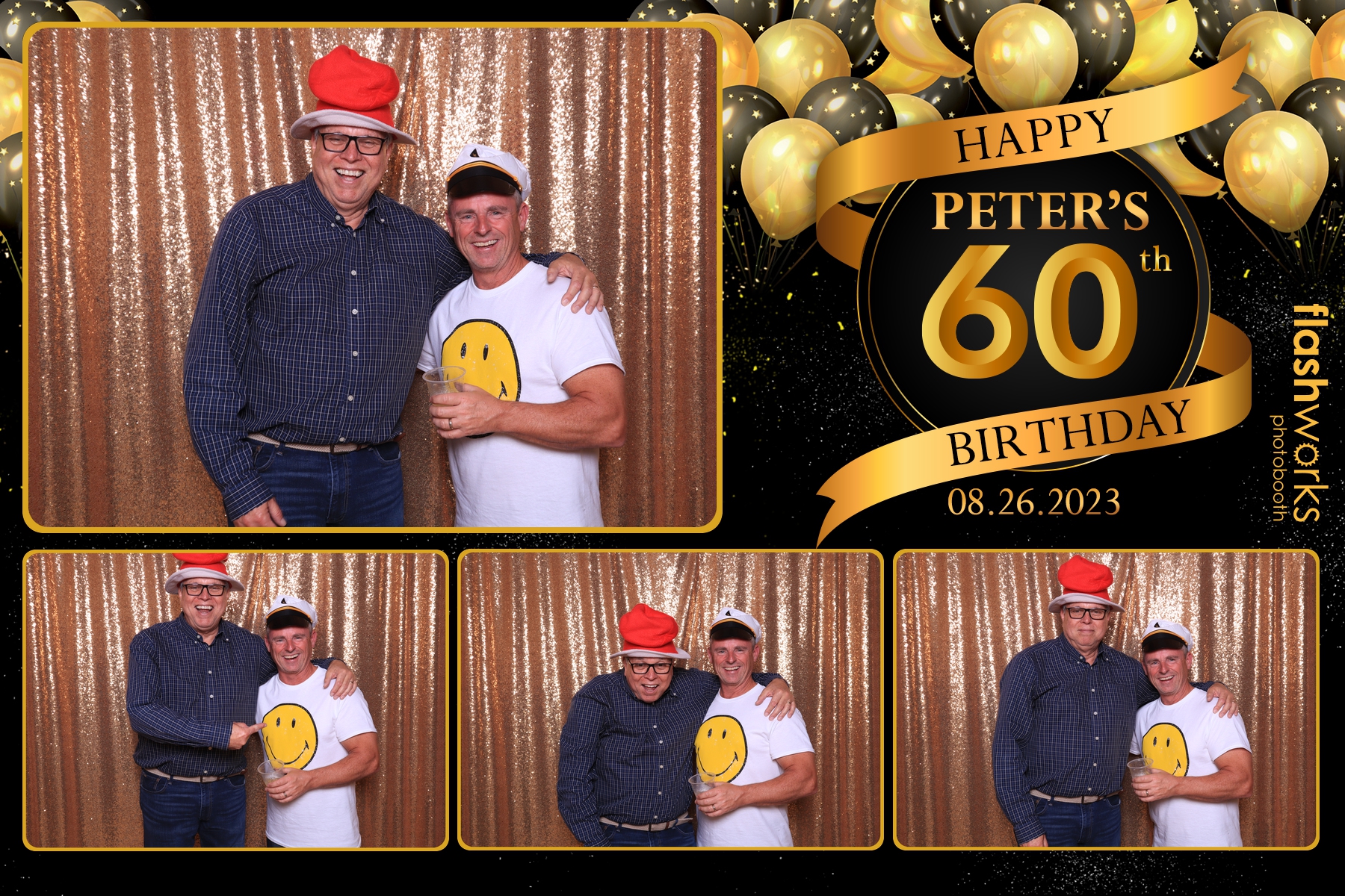 Peter's 60th Birthday | View more photos from the event at gallery.flashworksphotobooth.com/u/FlashworksPhotoboothInc/Peters-60th-Birthday