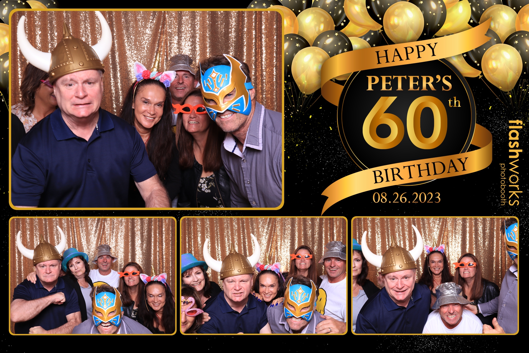 Peter's 60th Birthday | View more photos from the event at gallery.flashworksphotobooth.com/u/FlashworksPhotoboothInc/Peters-60th-Birthday