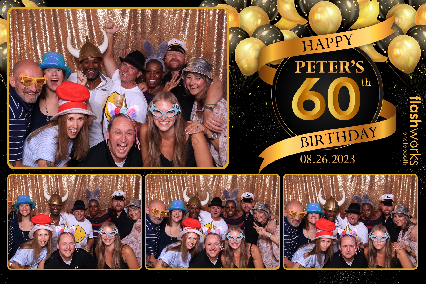 Peter's 60th Birthday | View more photos from the event at gallery.flashworksphotobooth.com/u/FlashworksPhotoboothInc/Peters-60th-Birthday