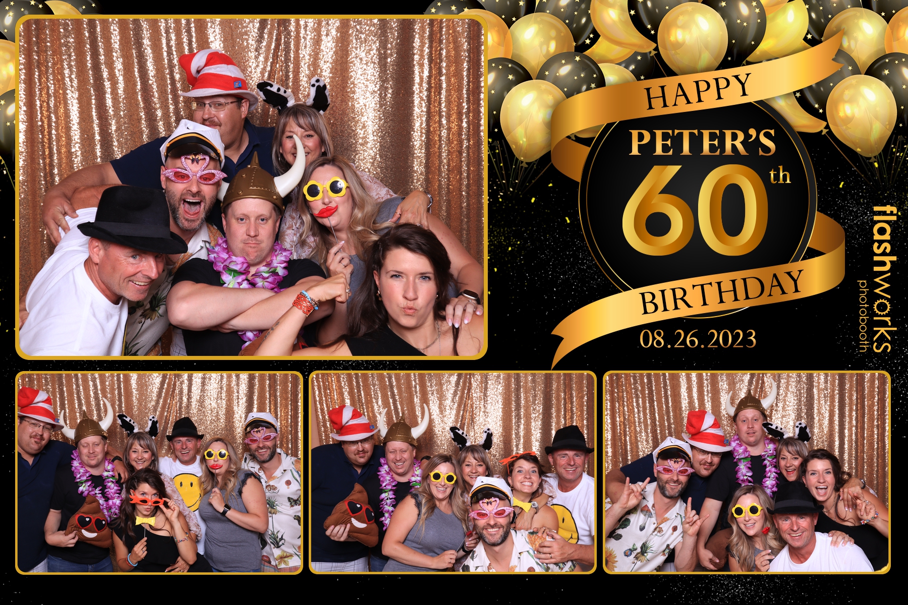 Peter's 60th Birthday | View more photos from the event at gallery.flashworksphotobooth.com/u/FlashworksPhotoboothInc/Peters-60th-Birthday