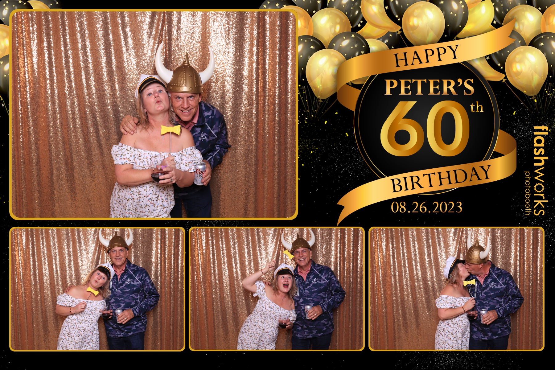 Peter's 60th Birthday | View more photos from the event at gallery.flashworksphotobooth.com/u/FlashworksPhotoboothInc/Peters-60th-Birthday
