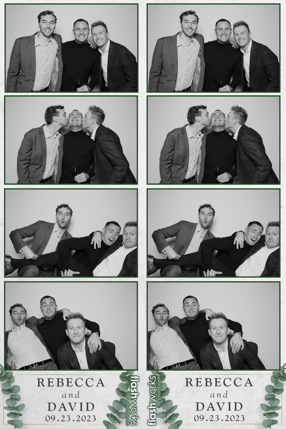 Rebecca & David's Wedding | View more photos from the event at gallery.flashworksphotobooth.com/u/FlashworksPhotoboothInc/Rebecca-Davids-Wedding