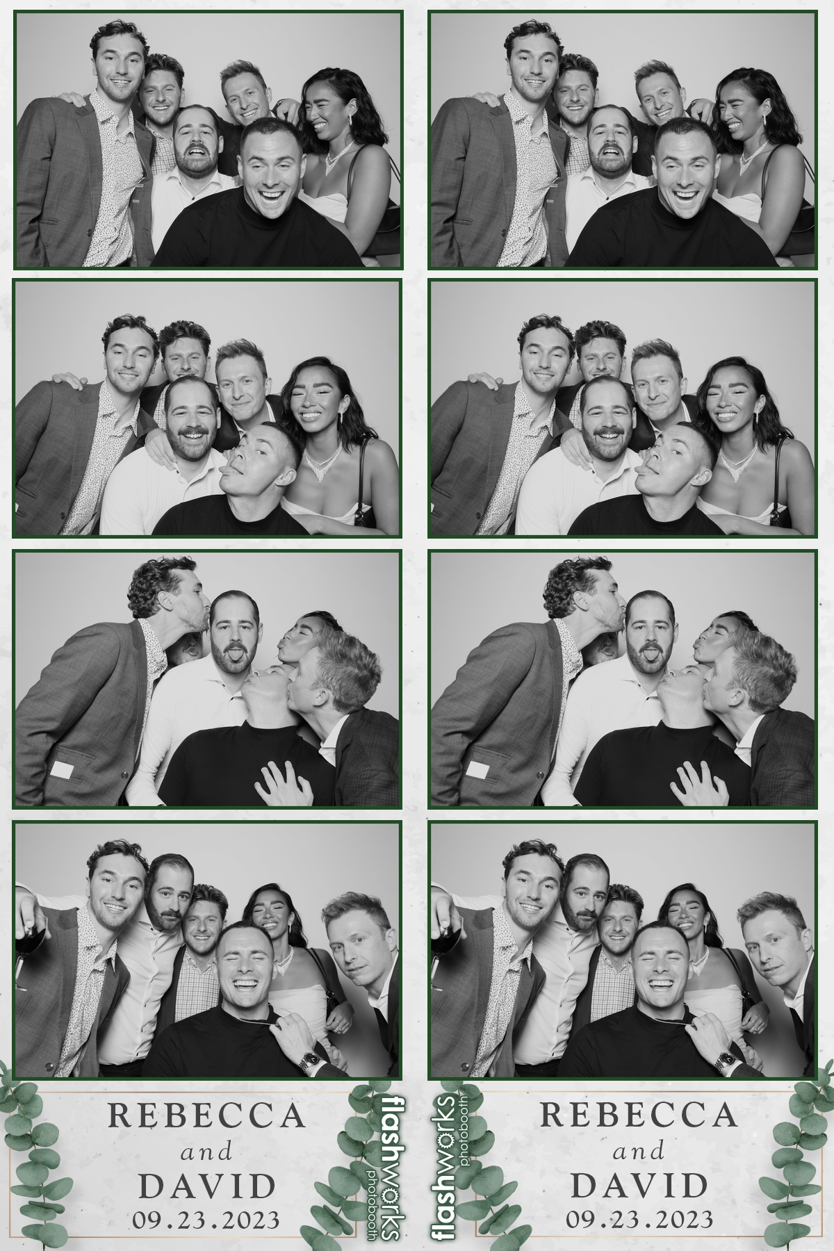 Rebecca & David's Wedding | View more photos from the event at gallery.flashworksphotobooth.com/u/FlashworksPhotoboothInc/Rebecca-Davids-Wedding