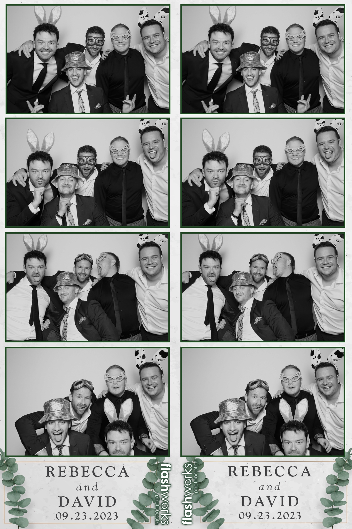 Rebecca & David's Wedding | View more photos from the event at gallery.flashworksphotobooth.com/u/FlashworksPhotoboothInc/Rebecca-Davids-Wedding