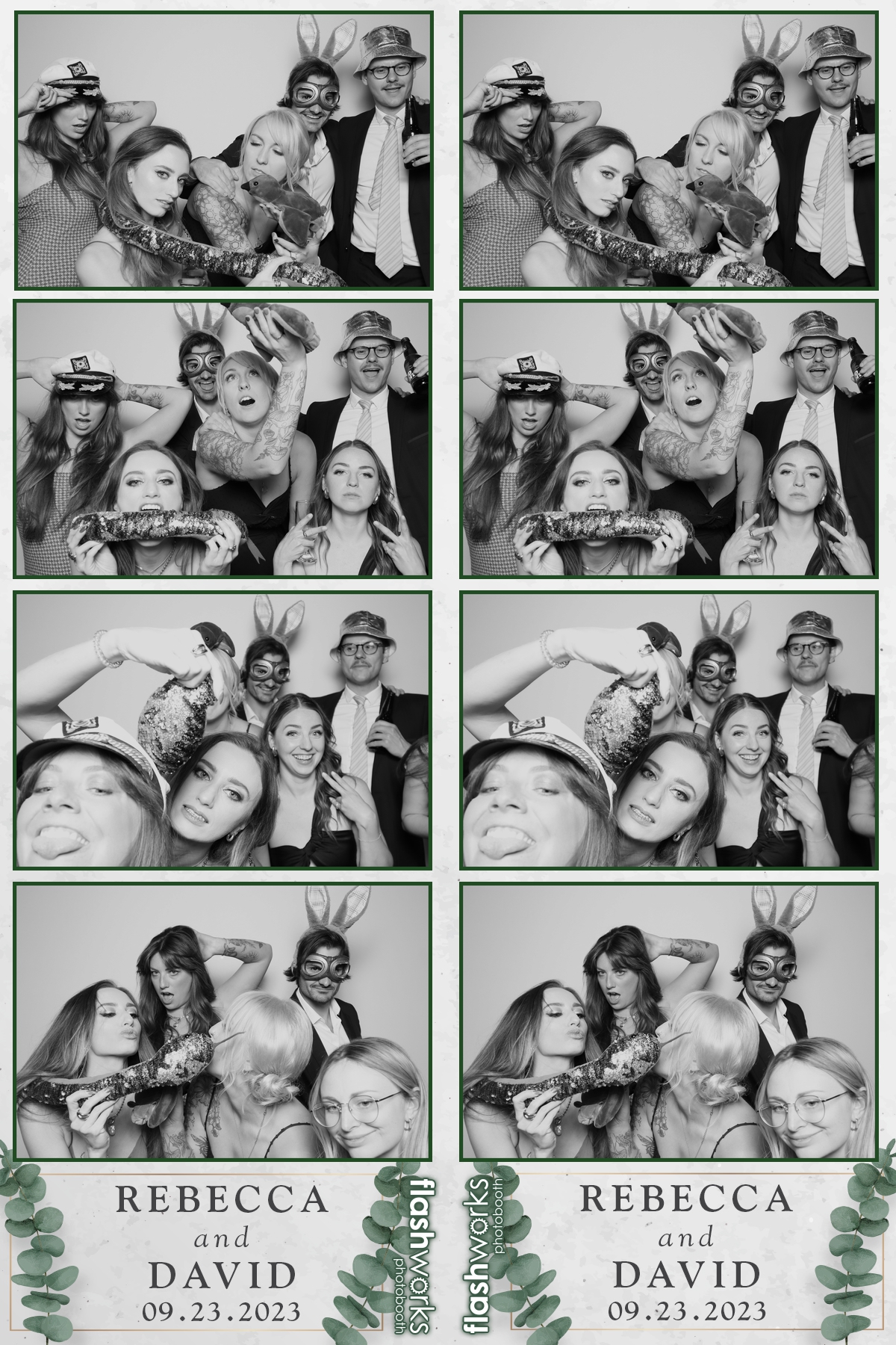 Rebecca & David's Wedding | View more photos from the event at gallery.flashworksphotobooth.com/u/FlashworksPhotoboothInc/Rebecca-Davids-Wedding