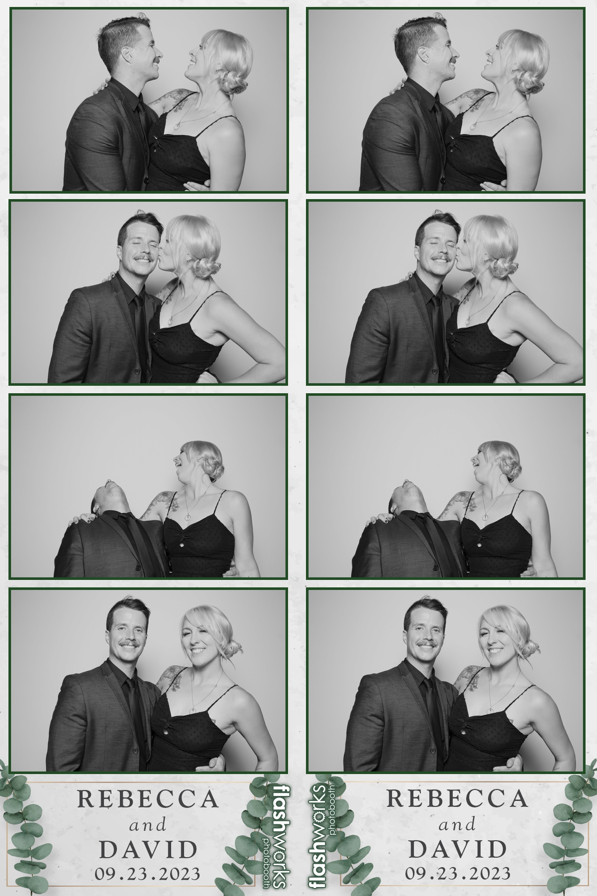 Rebecca & David's Wedding | View more photos from the event at gallery.flashworksphotobooth.com/u/FlashworksPhotoboothInc/Rebecca-Davids-Wedding