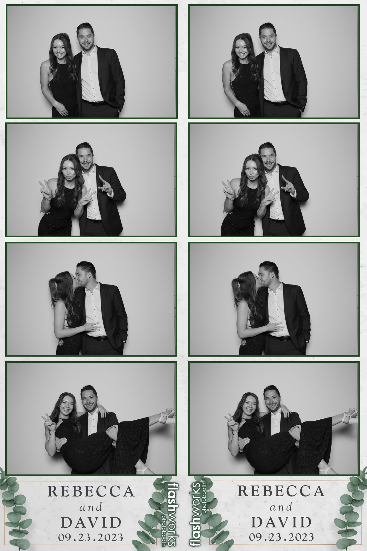 Rebecca & David's Wedding | View more photos from the event at gallery.flashworksphotobooth.com/u/FlashworksPhotoboothInc/Rebecca-Davids-Wedding