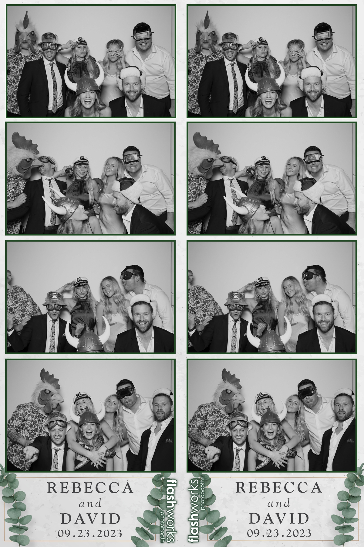 Rebecca & David's Wedding | View more photos from the event at gallery.flashworksphotobooth.com/u/FlashworksPhotoboothInc/Rebecca-Davids-Wedding
