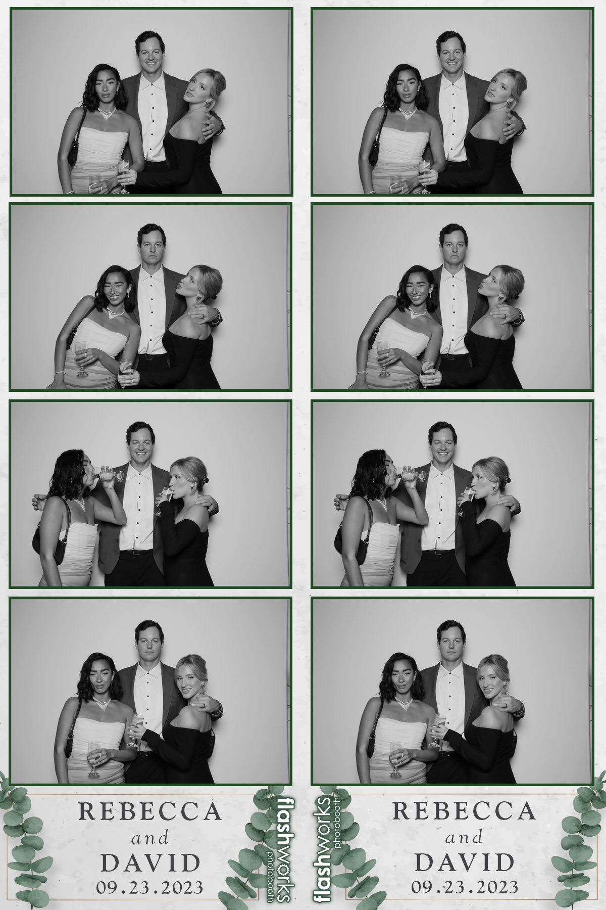 Rebecca & David's Wedding | View more photos from the event at gallery.flashworksphotobooth.com/u/FlashworksPhotoboothInc/Rebecca-Davids-Wedding