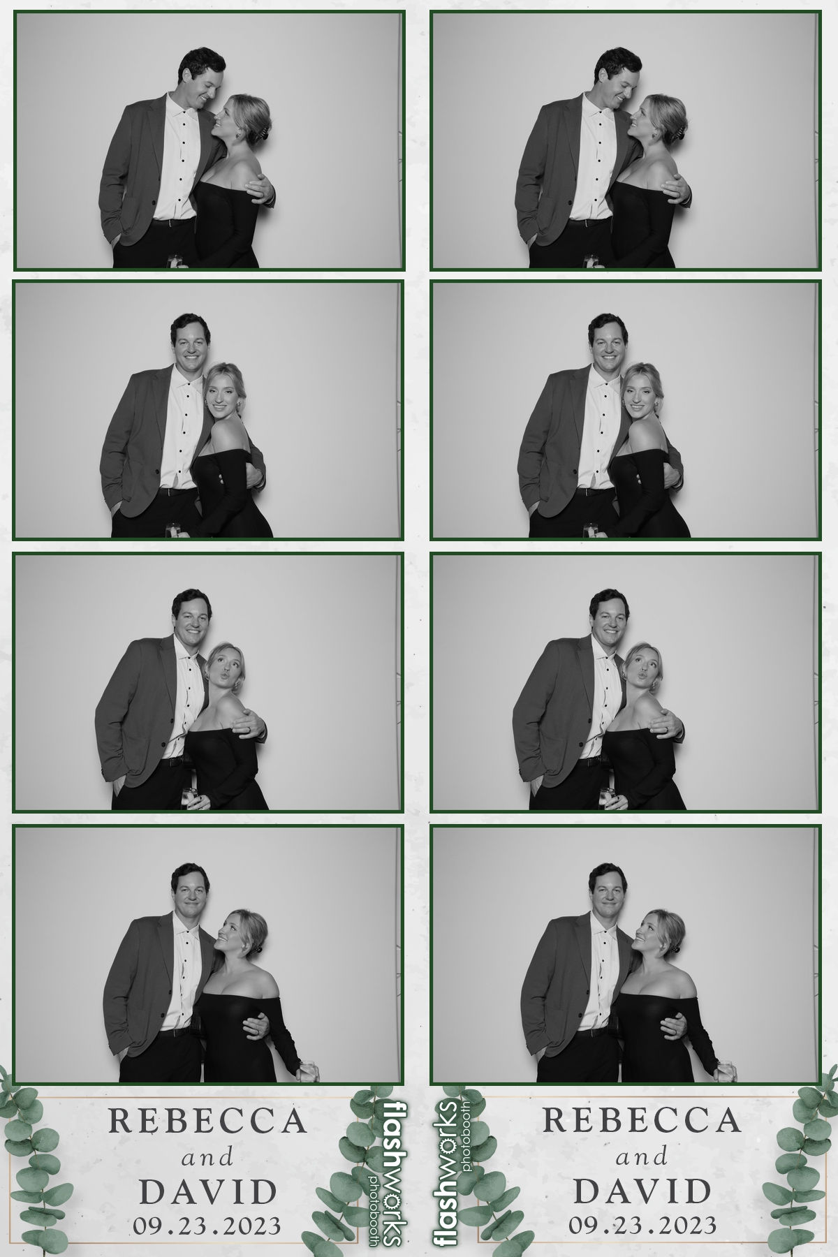 Rebecca & David's Wedding | View more photos from the event at gallery.flashworksphotobooth.com/u/FlashworksPhotoboothInc/Rebecca-Davids-Wedding
