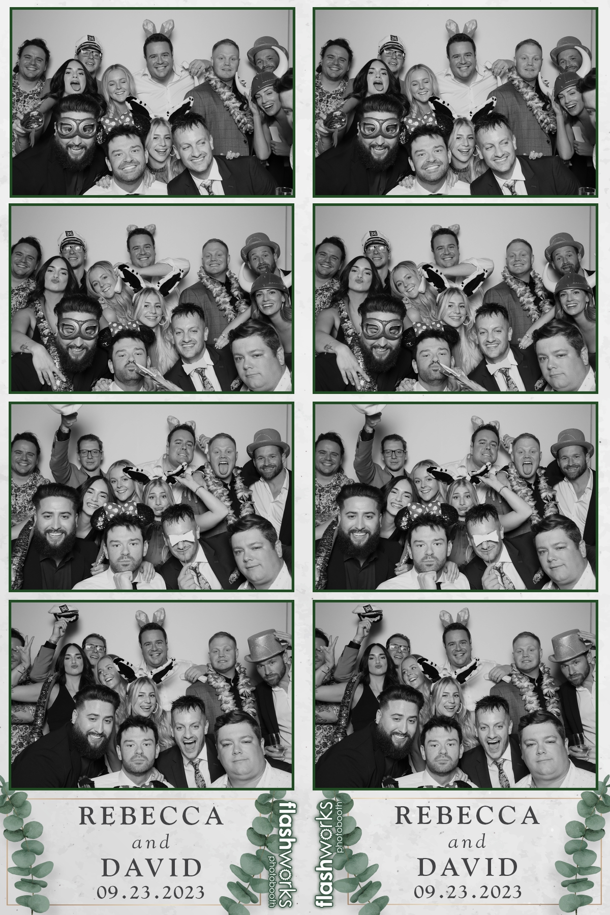 Rebecca & David's Wedding | View more photos from the event at gallery.flashworksphotobooth.com/u/FlashworksPhotoboothInc/Rebecca-Davids-Wedding