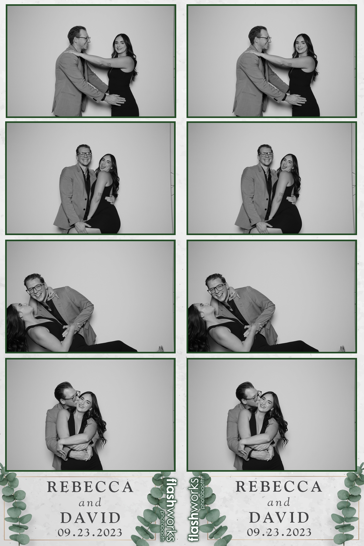 Rebecca & David's Wedding | View more photos from the event at gallery.flashworksphotobooth.com/u/FlashworksPhotoboothInc/Rebecca-Davids-Wedding