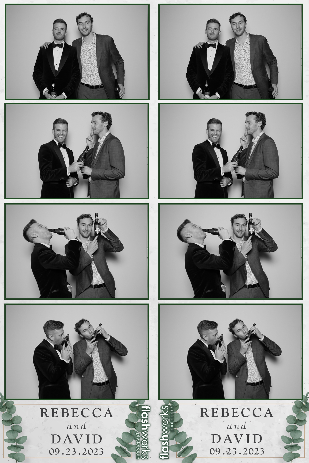 Rebecca & David's Wedding | View more photos from the event at gallery.flashworksphotobooth.com/u/FlashworksPhotoboothInc/Rebecca-Davids-Wedding