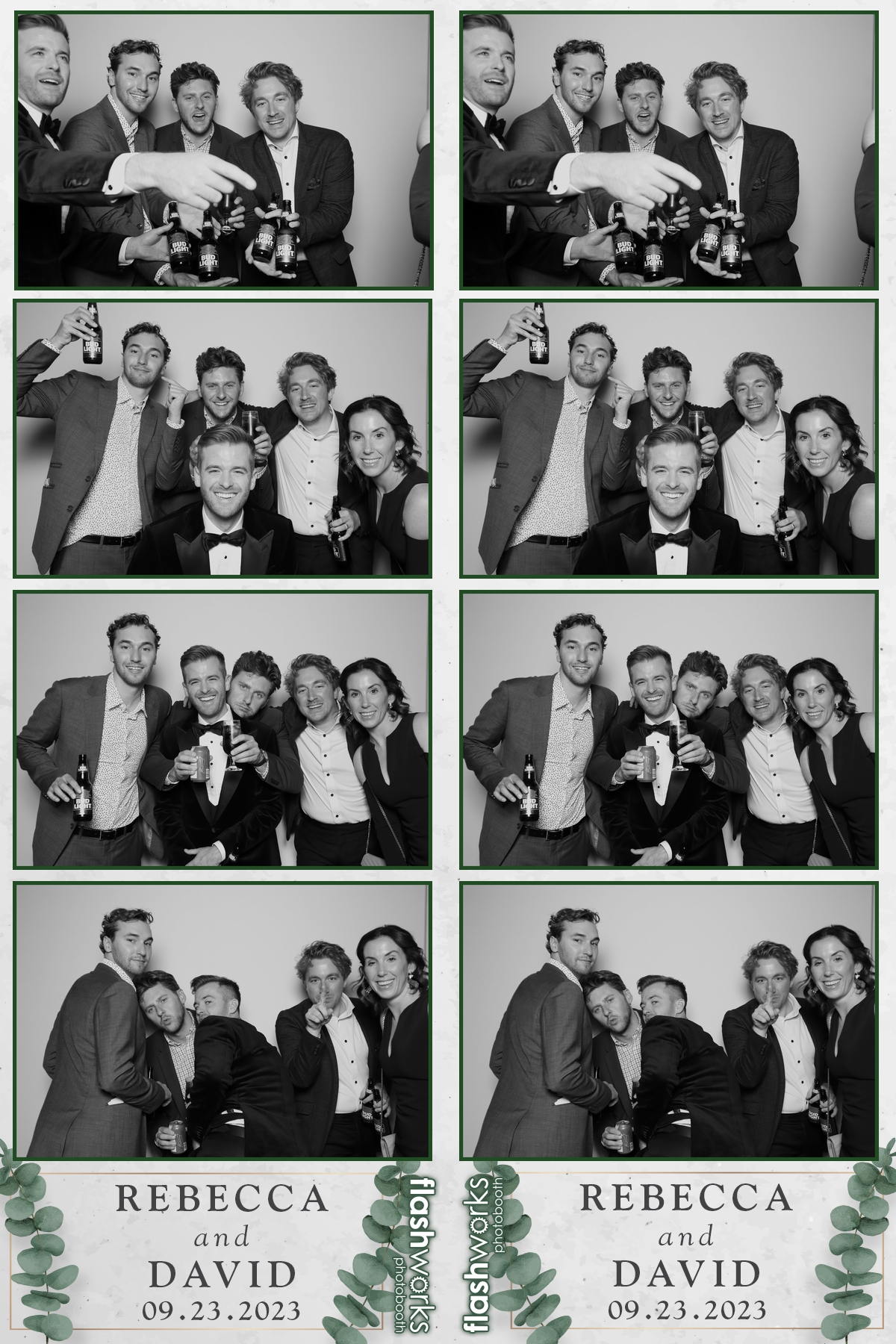Rebecca & David's Wedding | View more photos from the event at gallery.flashworksphotobooth.com/u/FlashworksPhotoboothInc/Rebecca-Davids-Wedding
