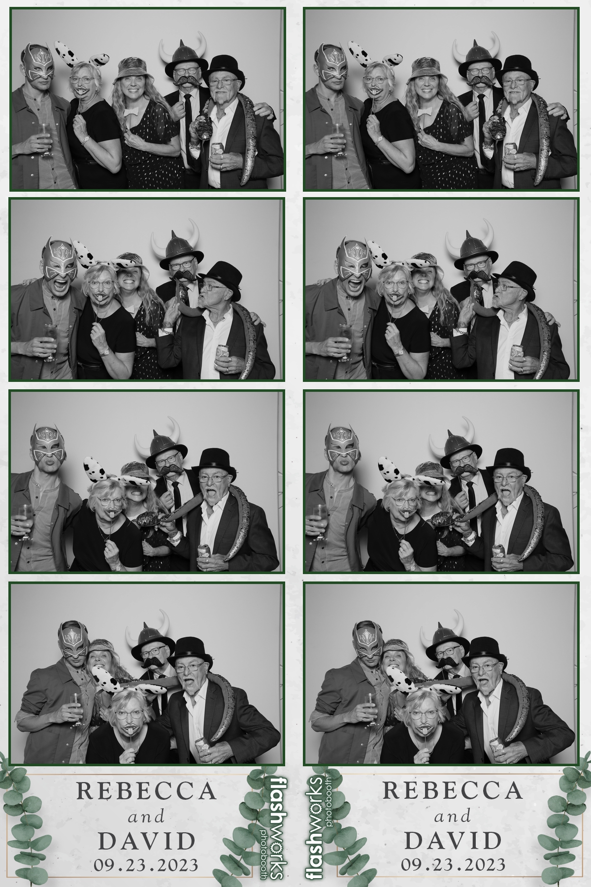 Rebecca & David's Wedding | View more photos from the event at gallery.flashworksphotobooth.com/u/FlashworksPhotoboothInc/Rebecca-Davids-Wedding