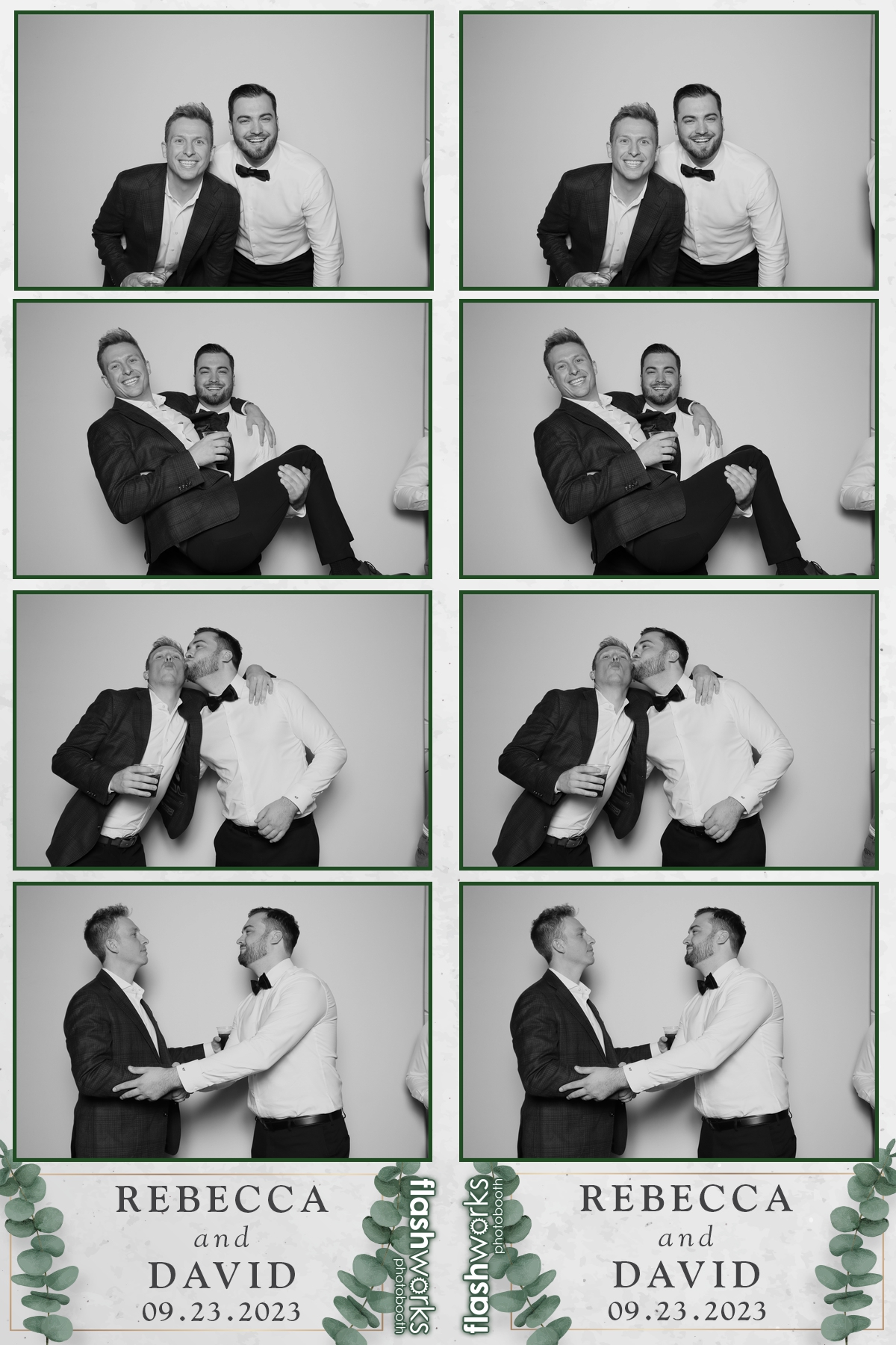 Rebecca & David's Wedding | View more photos from the event at gallery.flashworksphotobooth.com/u/FlashworksPhotoboothInc/Rebecca-Davids-Wedding