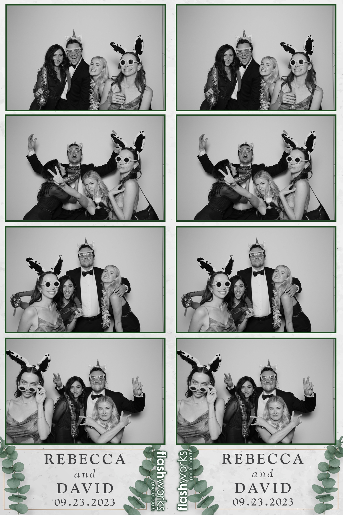 Rebecca & David's Wedding | View more photos from the event at gallery.flashworksphotobooth.com/u/FlashworksPhotoboothInc/Rebecca-Davids-Wedding