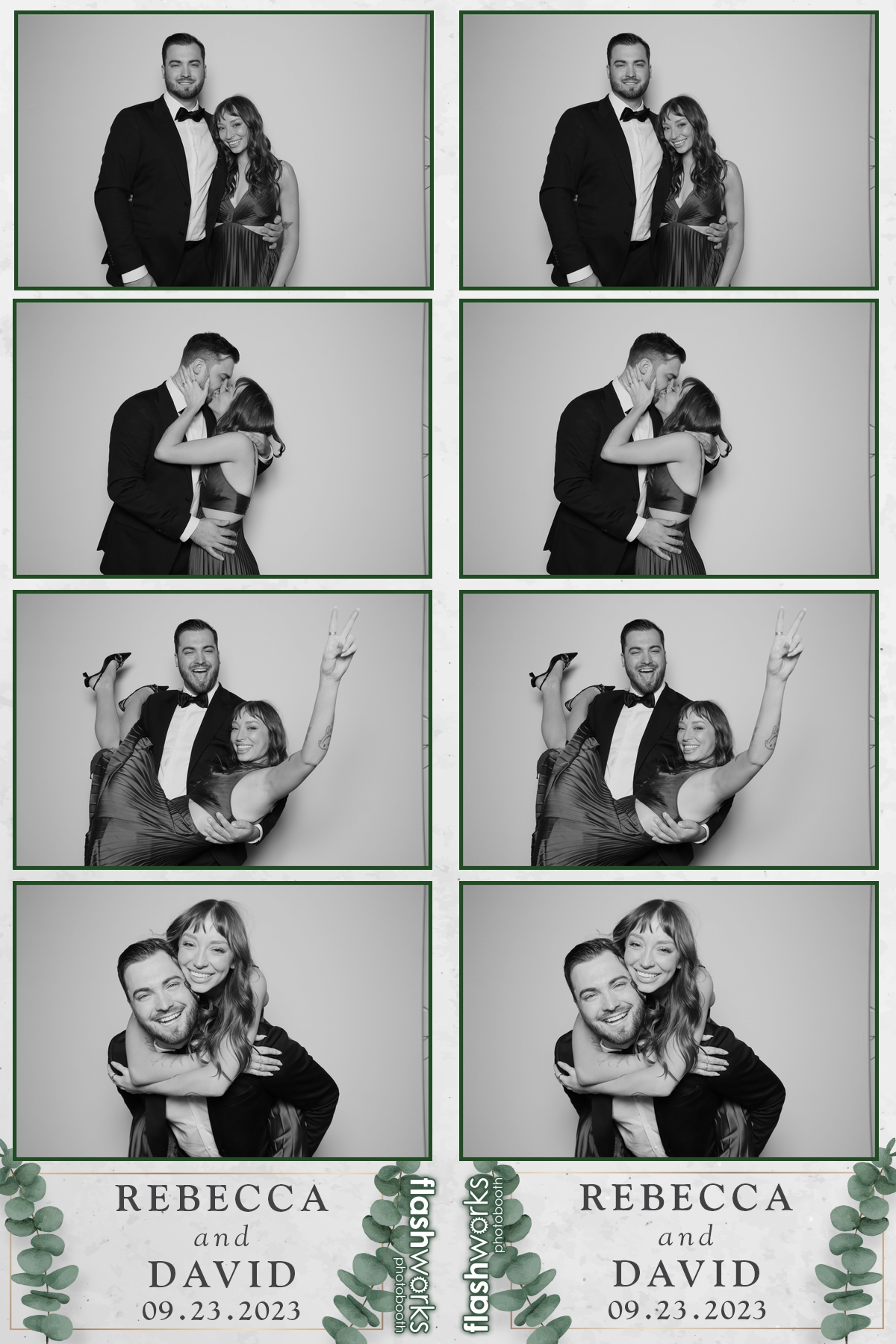 Rebecca & David's Wedding | View more photos from the event at gallery.flashworksphotobooth.com/u/FlashworksPhotoboothInc/Rebecca-Davids-Wedding
