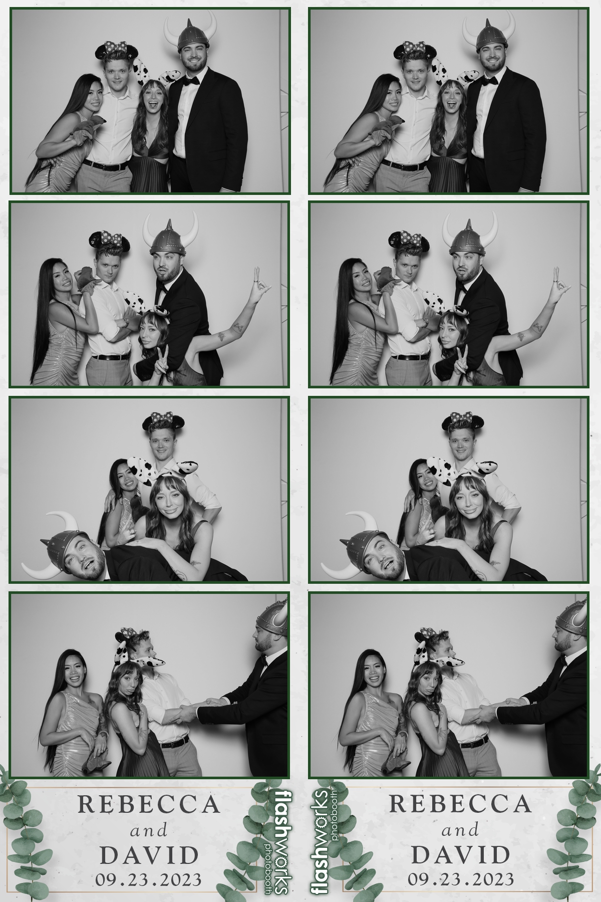 Rebecca & David's Wedding | View more photos from the event at gallery.flashworksphotobooth.com/u/FlashworksPhotoboothInc/Rebecca-Davids-Wedding