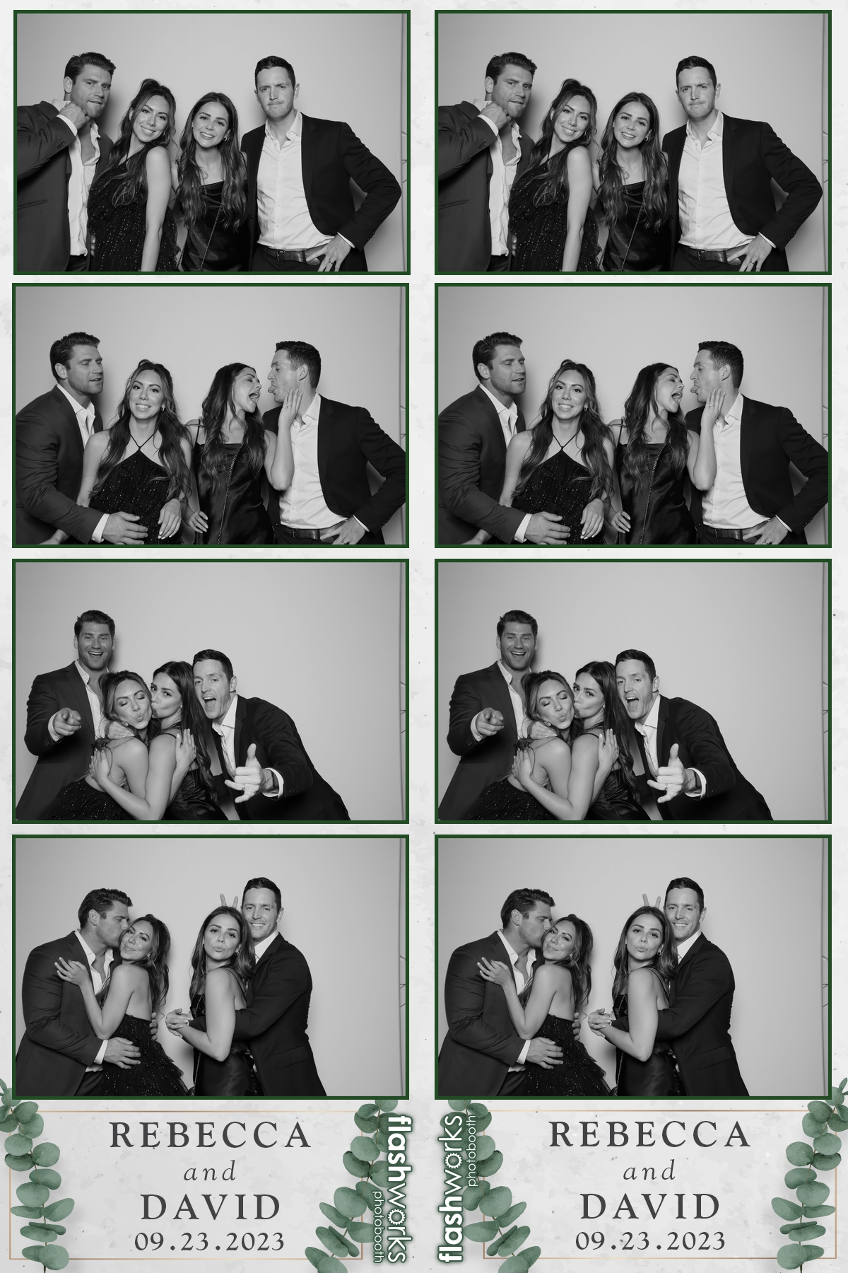Rebecca & David's Wedding | View more photos from the event at gallery.flashworksphotobooth.com/u/FlashworksPhotoboothInc/Rebecca-Davids-Wedding