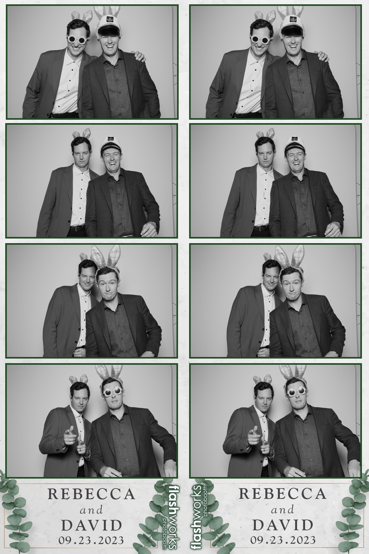 Rebecca & David's Wedding | View more photos from the event at gallery.flashworksphotobooth.com/u/FlashworksPhotoboothInc/Rebecca-Davids-Wedding
