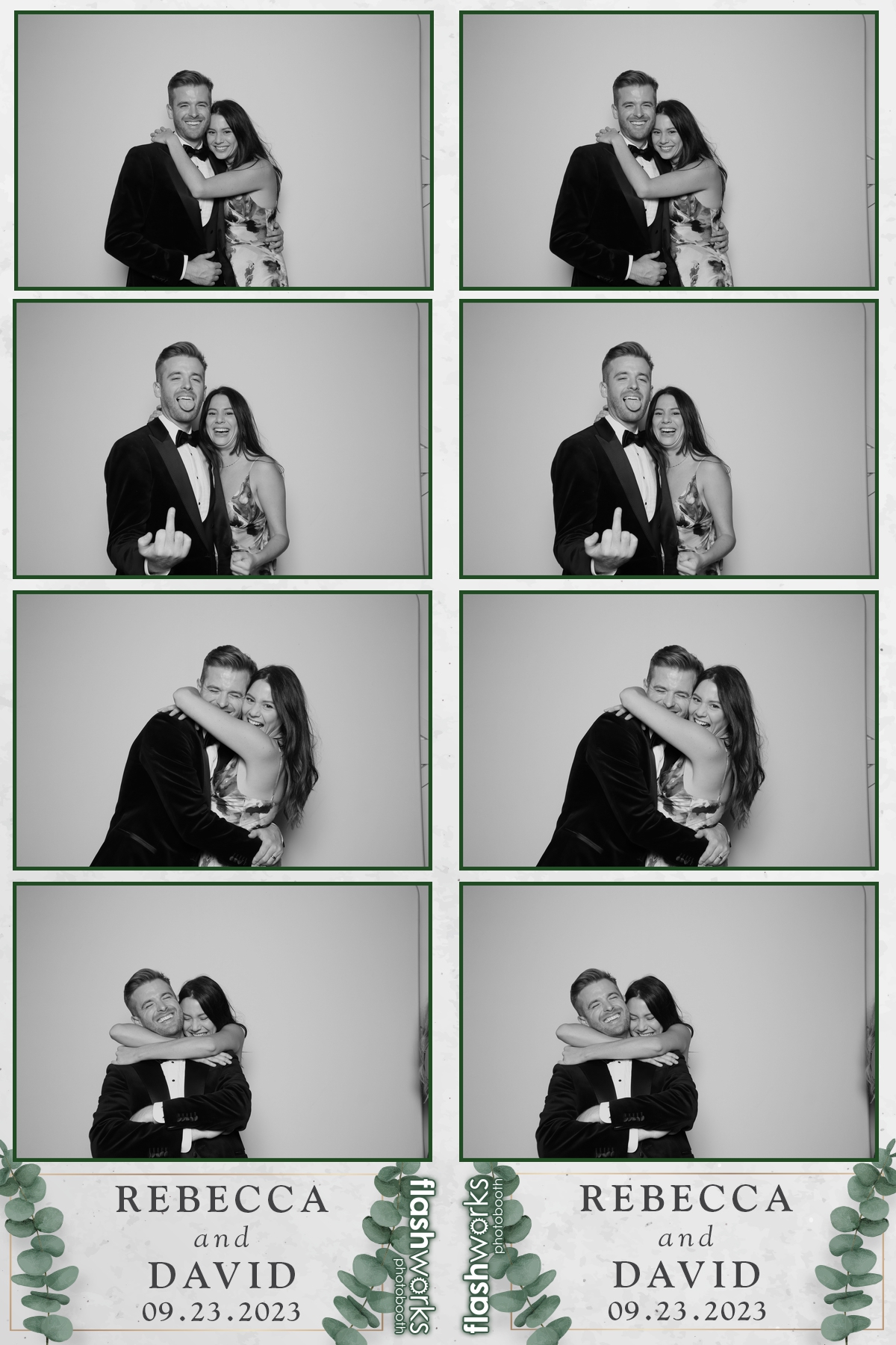Rebecca & David's Wedding | View more photos from the event at gallery.flashworksphotobooth.com/u/FlashworksPhotoboothInc/Rebecca-Davids-Wedding
