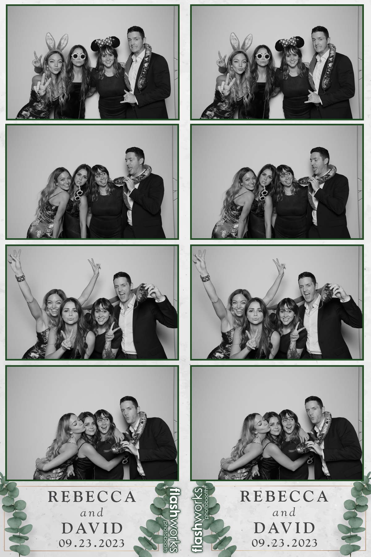 Rebecca & David's Wedding | View more photos from the event at gallery.flashworksphotobooth.com/u/FlashworksPhotoboothInc/Rebecca-Davids-Wedding