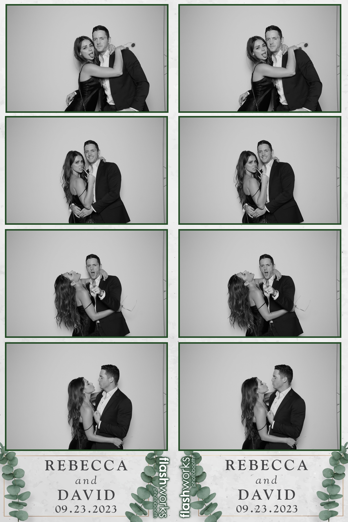 Rebecca & David's Wedding | View more photos from the event at gallery.flashworksphotobooth.com/u/FlashworksPhotoboothInc/Rebecca-Davids-Wedding