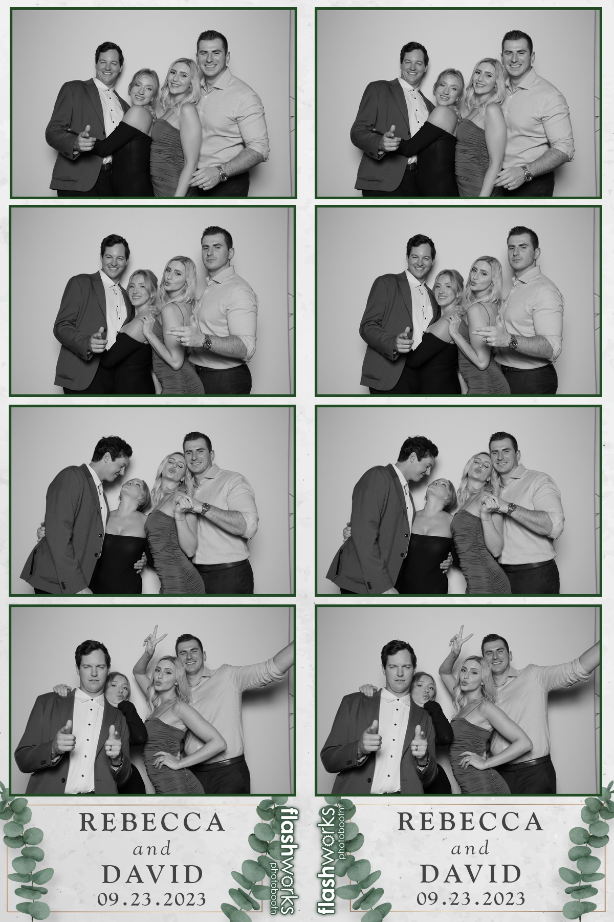Rebecca & David's Wedding | View more photos from the event at gallery.flashworksphotobooth.com/u/FlashworksPhotoboothInc/Rebecca-Davids-Wedding