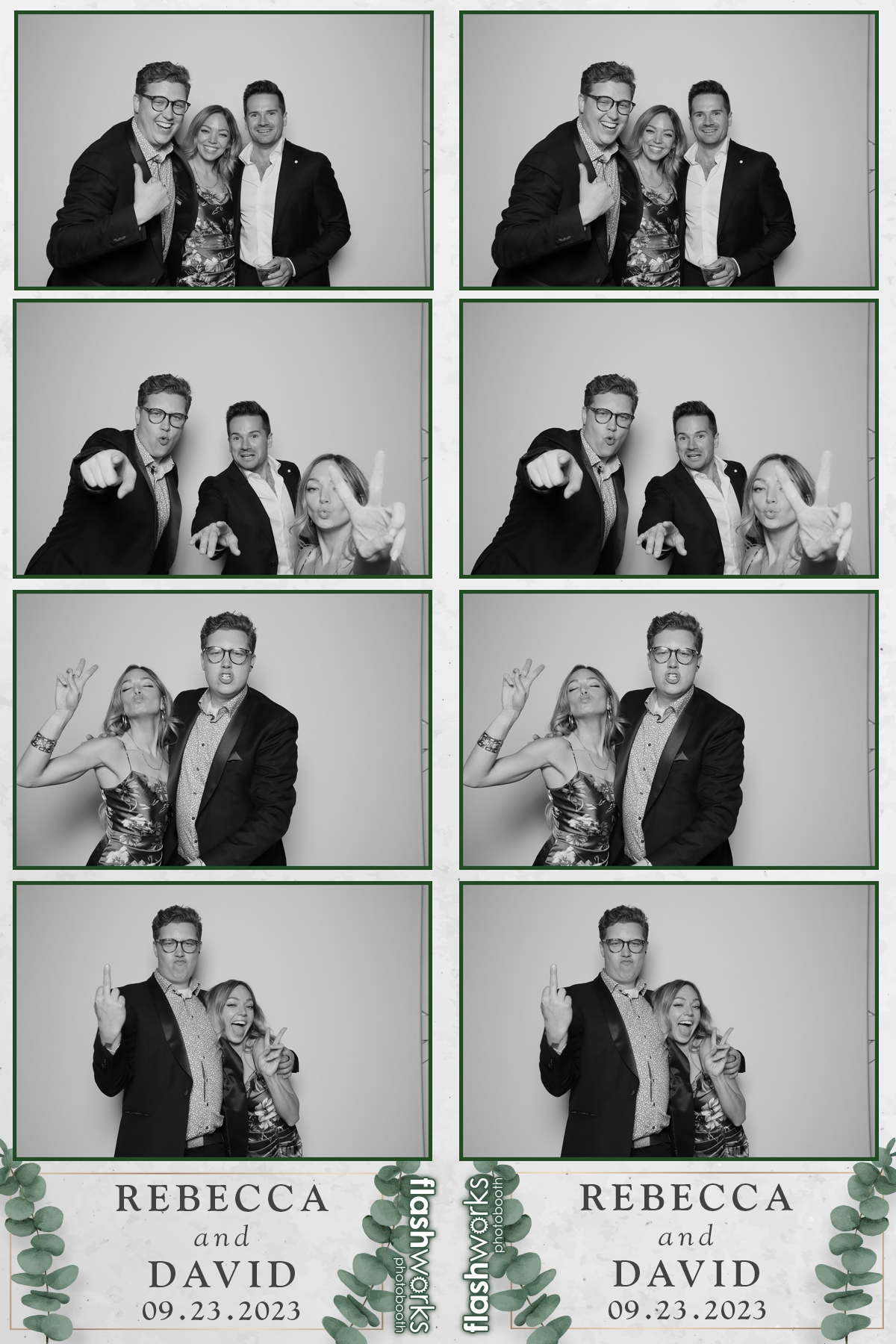 Rebecca & David's Wedding | View more photos from the event at gallery.flashworksphotobooth.com/u/FlashworksPhotoboothInc/Rebecca-Davids-Wedding