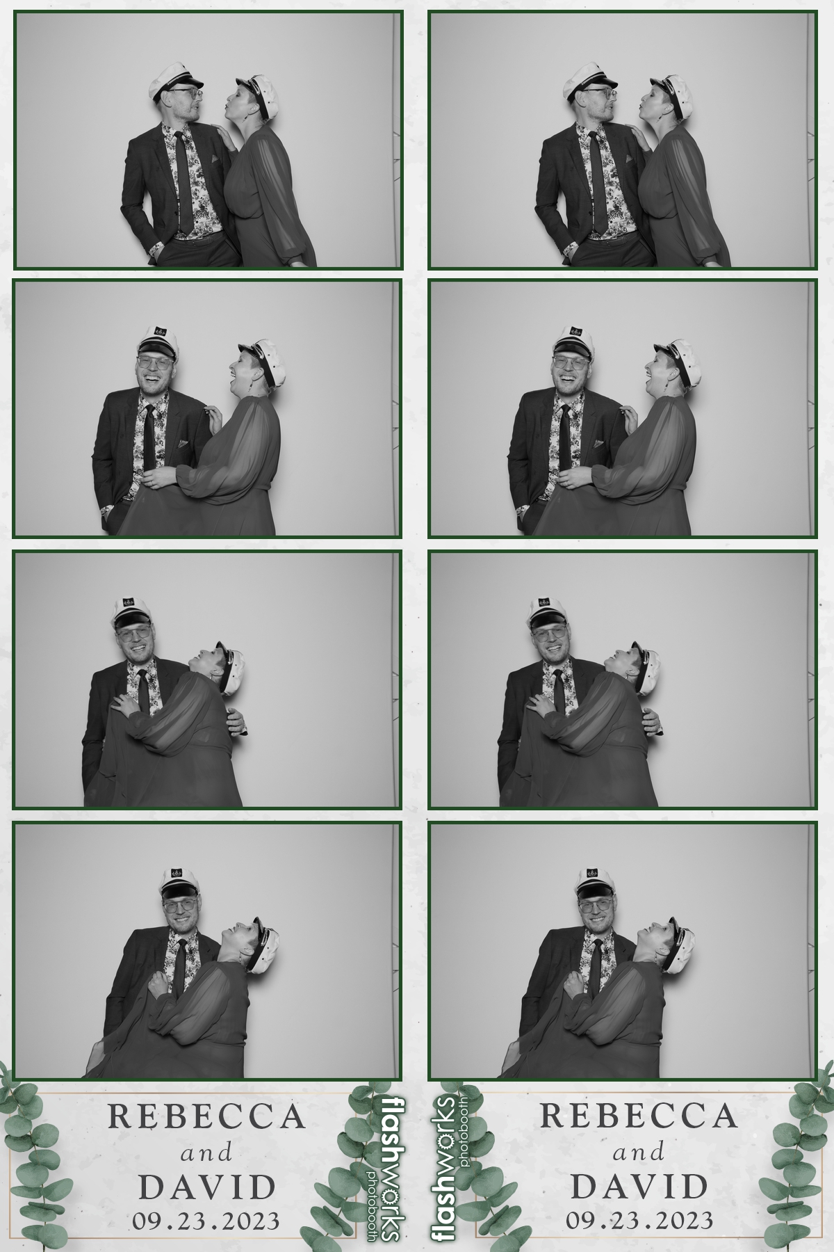 Rebecca & David's Wedding | View more photos from the event at gallery.flashworksphotobooth.com/u/FlashworksPhotoboothInc/Rebecca-Davids-Wedding