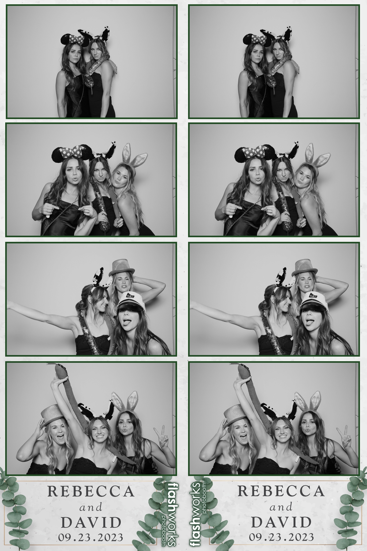 Rebecca & David's Wedding | View more photos from the event at gallery.flashworksphotobooth.com/u/FlashworksPhotoboothInc/Rebecca-Davids-Wedding