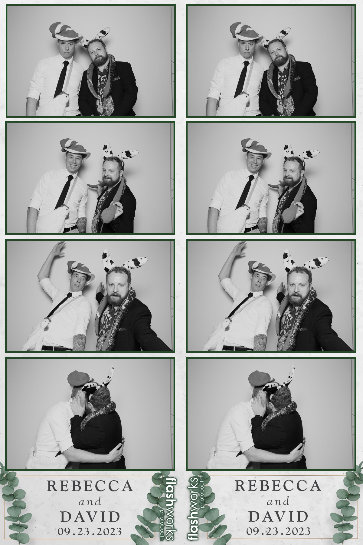 Rebecca & David's Wedding | View more photos from the event at gallery.flashworksphotobooth.com/u/FlashworksPhotoboothInc/Rebecca-Davids-Wedding
